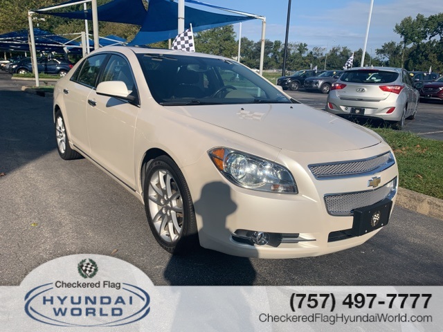 pre owned 2012 chevrolet malibu fwd ltz in virginia beach y101907a checkered flag mini